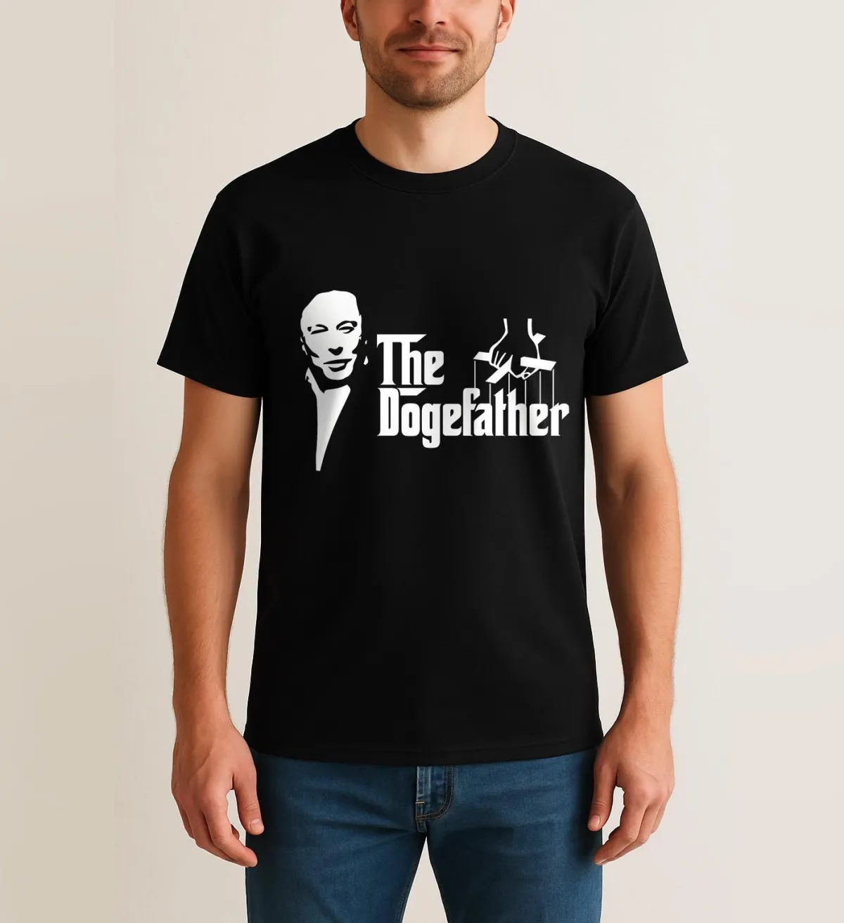 The Dogefather Shirt, Fathers Day Gift, Doge Coin Shirt, Crypto Father Dad Shirt, Fathers Day Shirt, Musk Doge Shirt, Doge Father T-Shirt