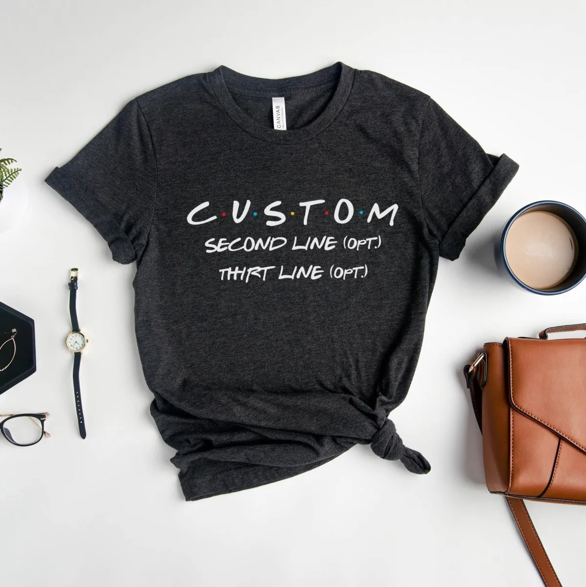 Custom Friends Themed Party Shirt, Personalized Friends Shirt, Friends Show Shirt, Original Friends Font Custom Tee, Birthday Friends Shirt