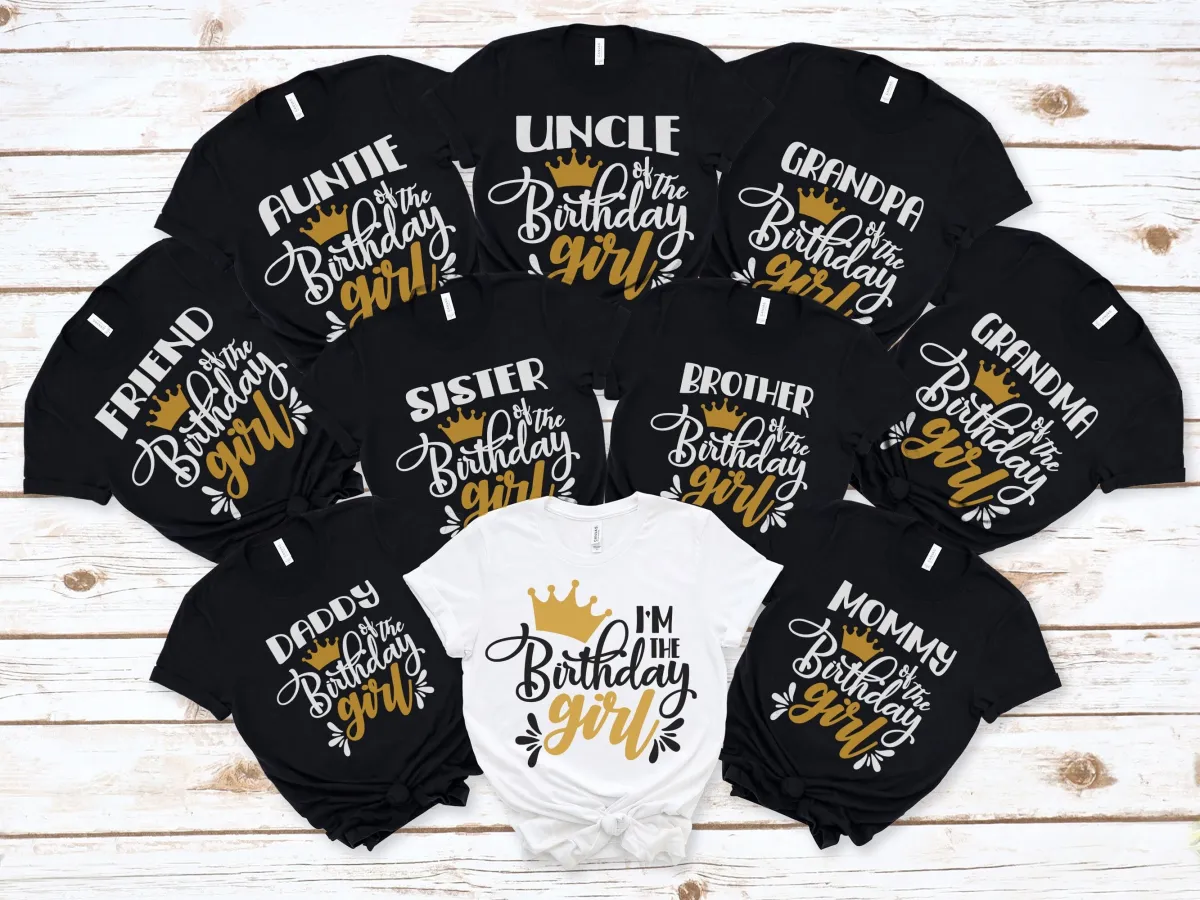 Custom Birthday Squad Shirts, Birthday Team Shirt, Birthday Crew Shirts, Birthday Group Shirts, Birthday Girl Shirt, Birthday Boy Shirt