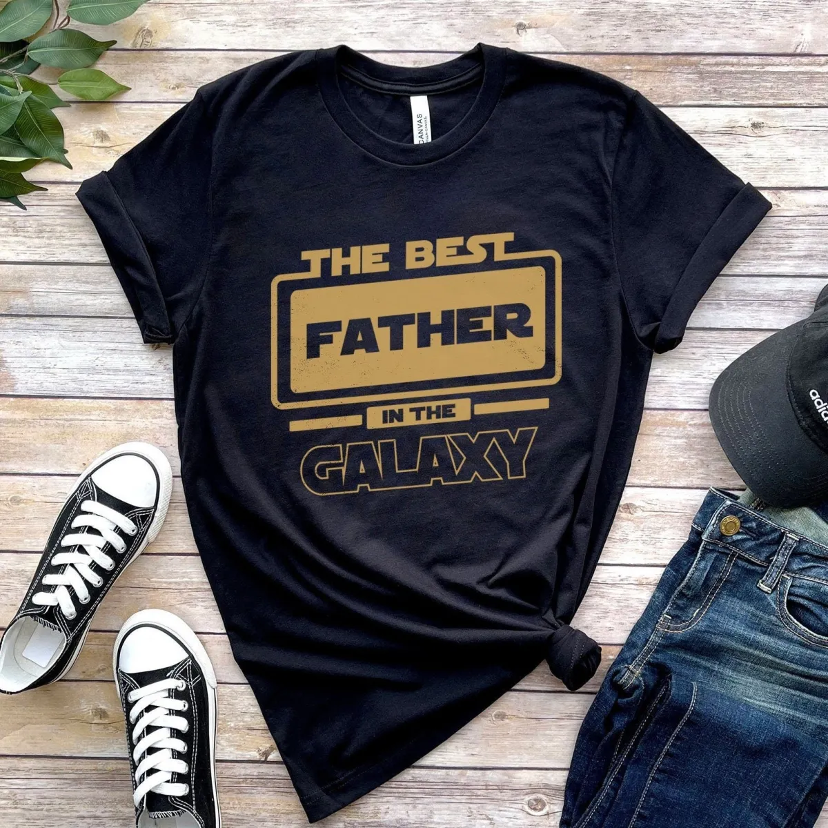 Father's Day Shirt, The Best Father In The Galaxy Shirt, Star War Dad Shirt, Mandalorian Family Tee, Dad Shirt, Fathers Day Gift, Father Tee