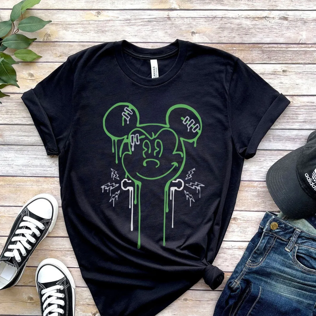 Mickey Frankenstein Shirt, Disney Halloween Shirts, Mickey Halloween Shirt, Spooky Shirts, Mickey Halloween Shirt, Disney Frankenstein Tee