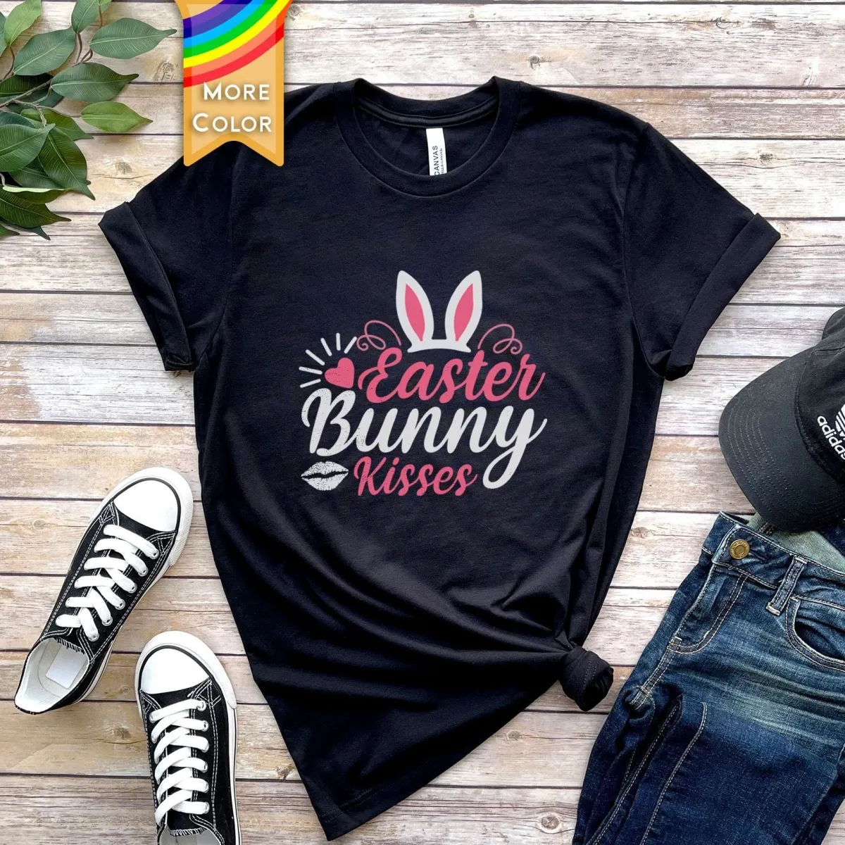 Happy Easter Shirt, Womens Easter Shirt, Leopard Print Easter Day Shirt, Easter Bunny Shirt, Easter Family Shirt, Easter Matching Shirt