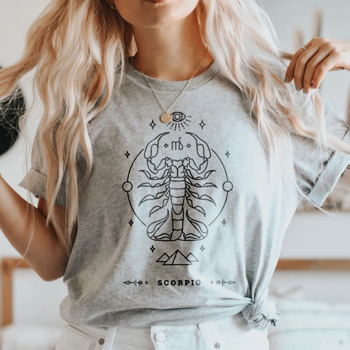 Zodiac Horoscope Shirt, Scorpio Zodiac Unisex Shirt, Zodiac Sing Scorpio Shirt, Horoscope Shirt, Birthday Gift for Interested in Astrology