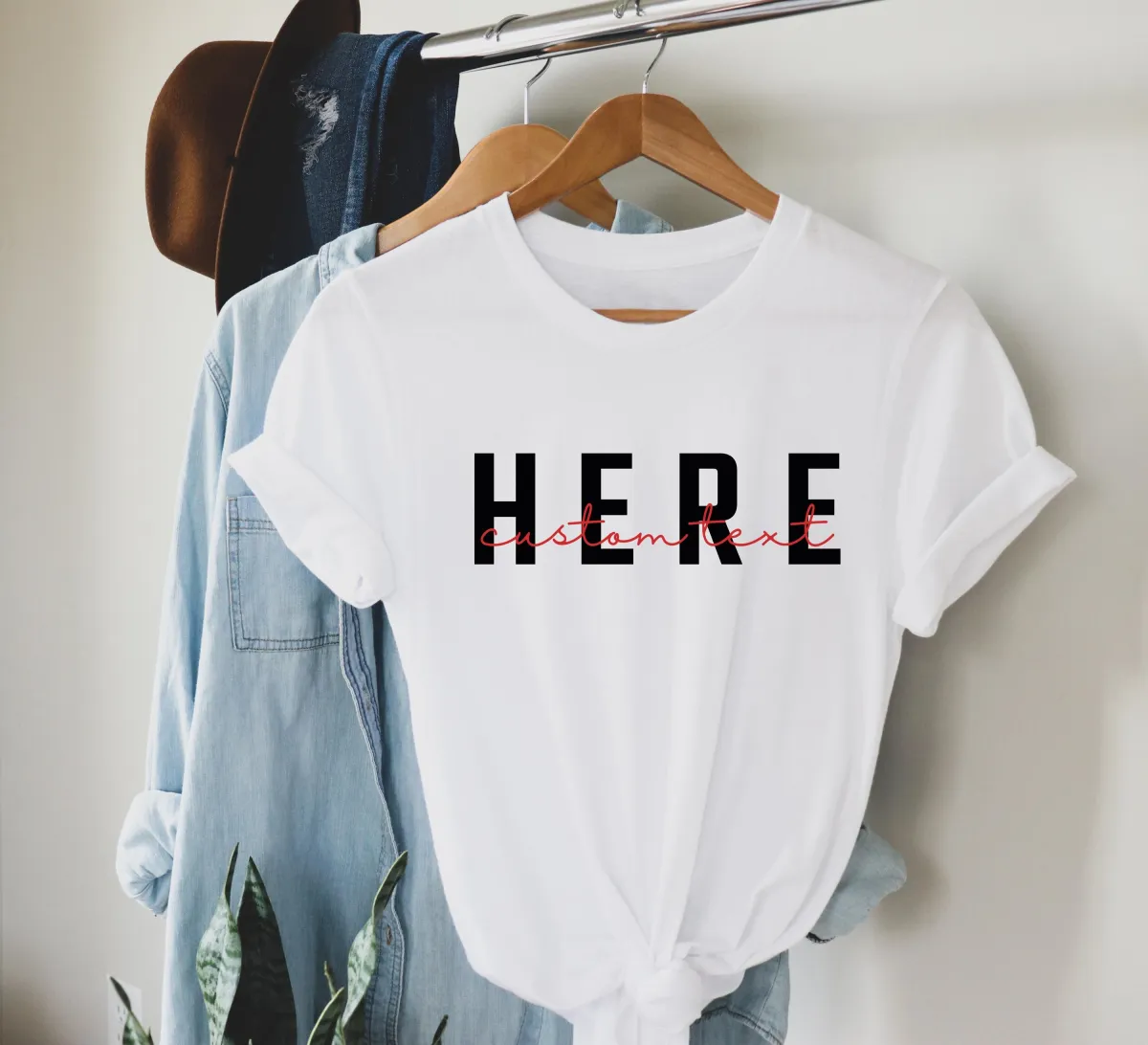 Custom Text T-Shirt, Your Text Shirt, Personalized Shirt, Handwritten Text Shirt, Custom Tee, Personalized Gift, Custom City Script Shirt
