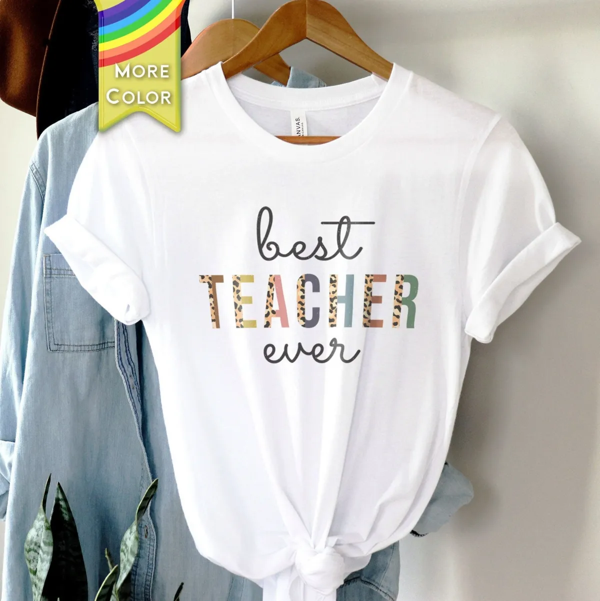 Best Teacher Ever Shirt, Gift for Teacher, Retirement Gift Teacher, Appreciation Shirt, Kindergarten Teacher Shirt, Teacher Gift Shirt