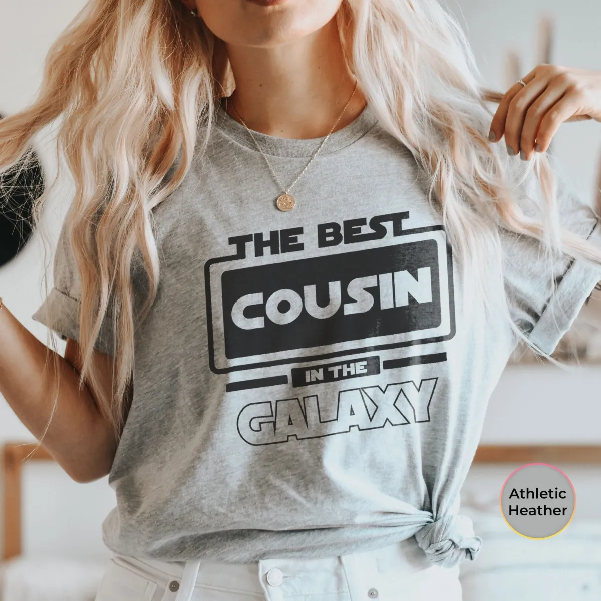 Family Shirt, The Best Cousin In The Galaxy Shirt, Star Wars Cousin Shirt, Mandalorian Family Tee, Cousin Shirt, Family Matching Tee