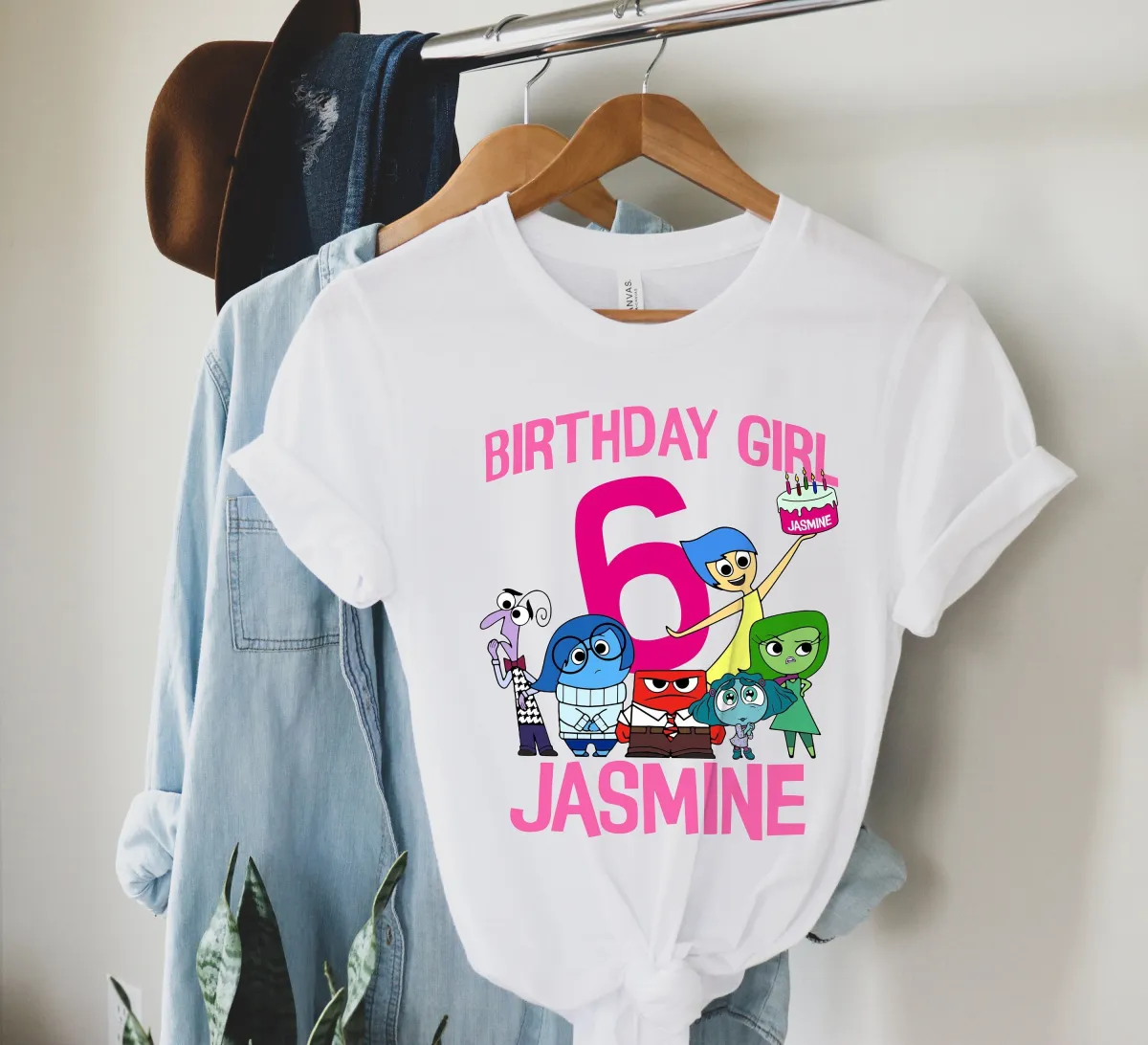 Inside Out 2 Characters Shirt for Birthday, Inside Out Shirt, Inside Out Group Matching, Inside Out Family Party, Inside Out Matching Shirts