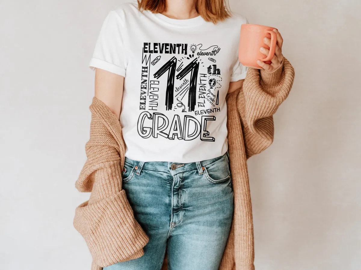 11th Grade Shirt, Junior Class Tee, Eleventh Grade Tee, Back to School Tee, 11th Grade Team Shirt, 11th Grade Grad Gift, Class of 2026 Gift