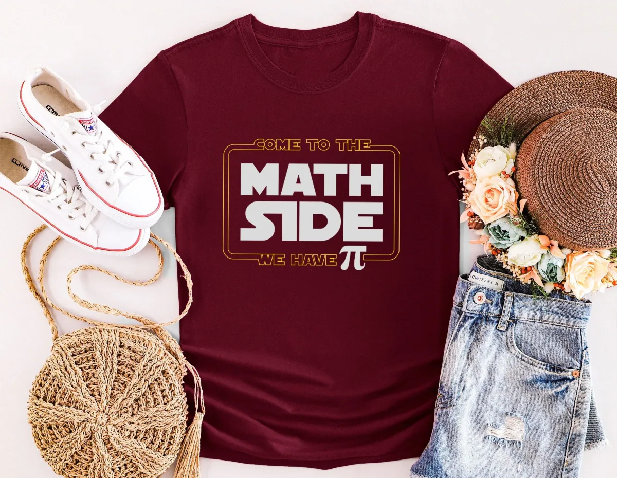 Pi Day Shirt, Come To The Math Side We Have Pi Shirt, Math Shirt, Math Lover Shirt, Math Teacher Shirt, Geek Nerd Tee, Math Teacher Gift
