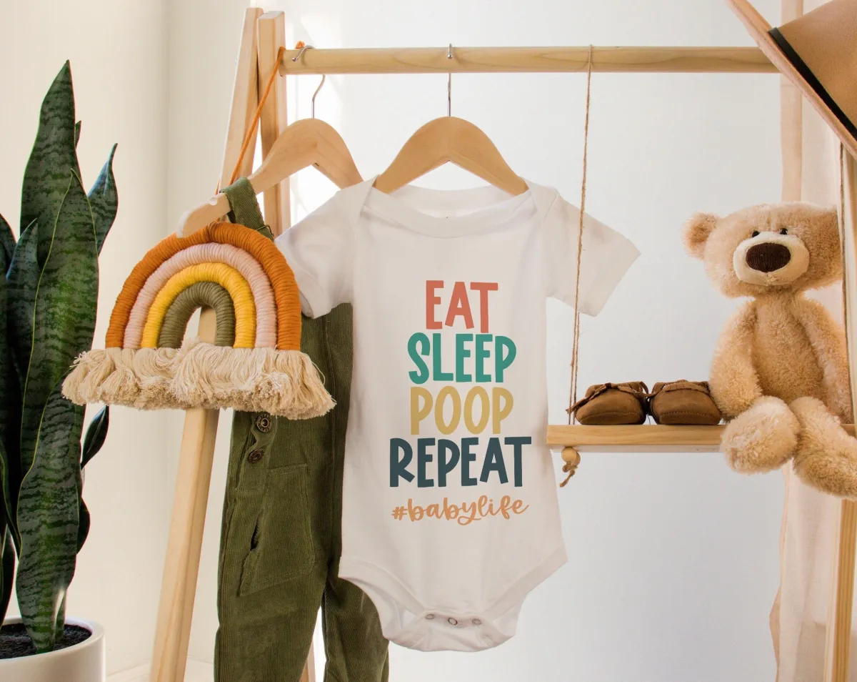 Baby Shower Onesie, Baby Life Cute Baby Onesie, Newborn Baby Bodysuit, Funny  Baby Shower Gift, Funny Onesie, Baby Announcement