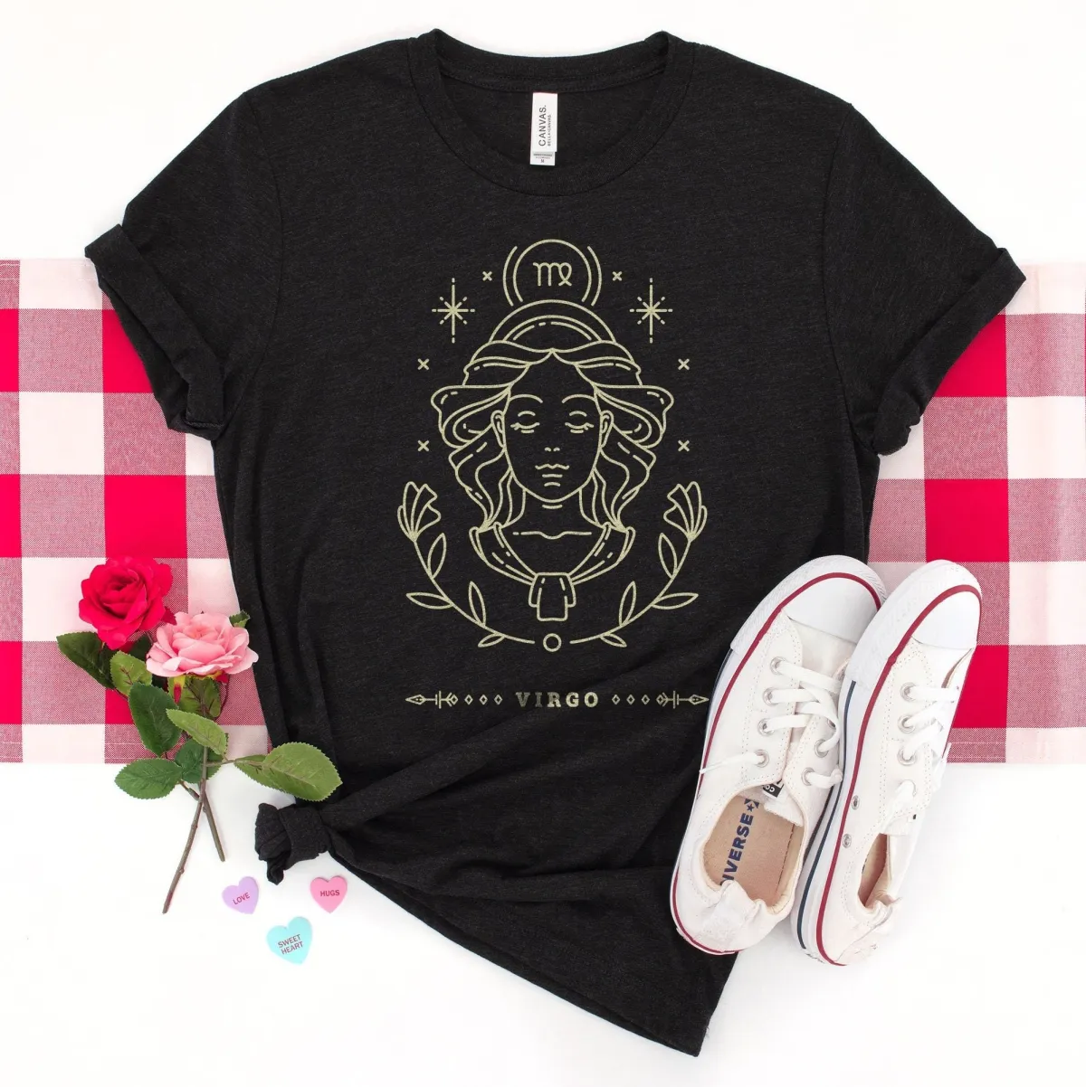 Zodiac Horoscope Shirt, Virgo Zodiac Unisex Shirt, Zodiac Sing Virgo Shirt, Horoscope Shirt, Birthday Gift for Interested in Astrology