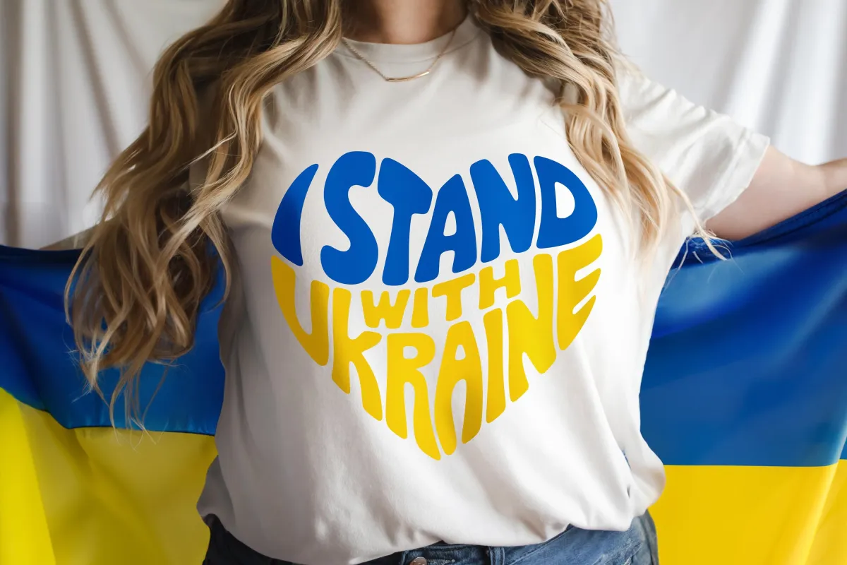I Stand With Ukraine T-Shirt, Ukraine Flag Shirt, Ukrainian Shirt, Support Ukraine Shirt, Free Ukraine Tee, Zelensky Support Tee, Anti Trump