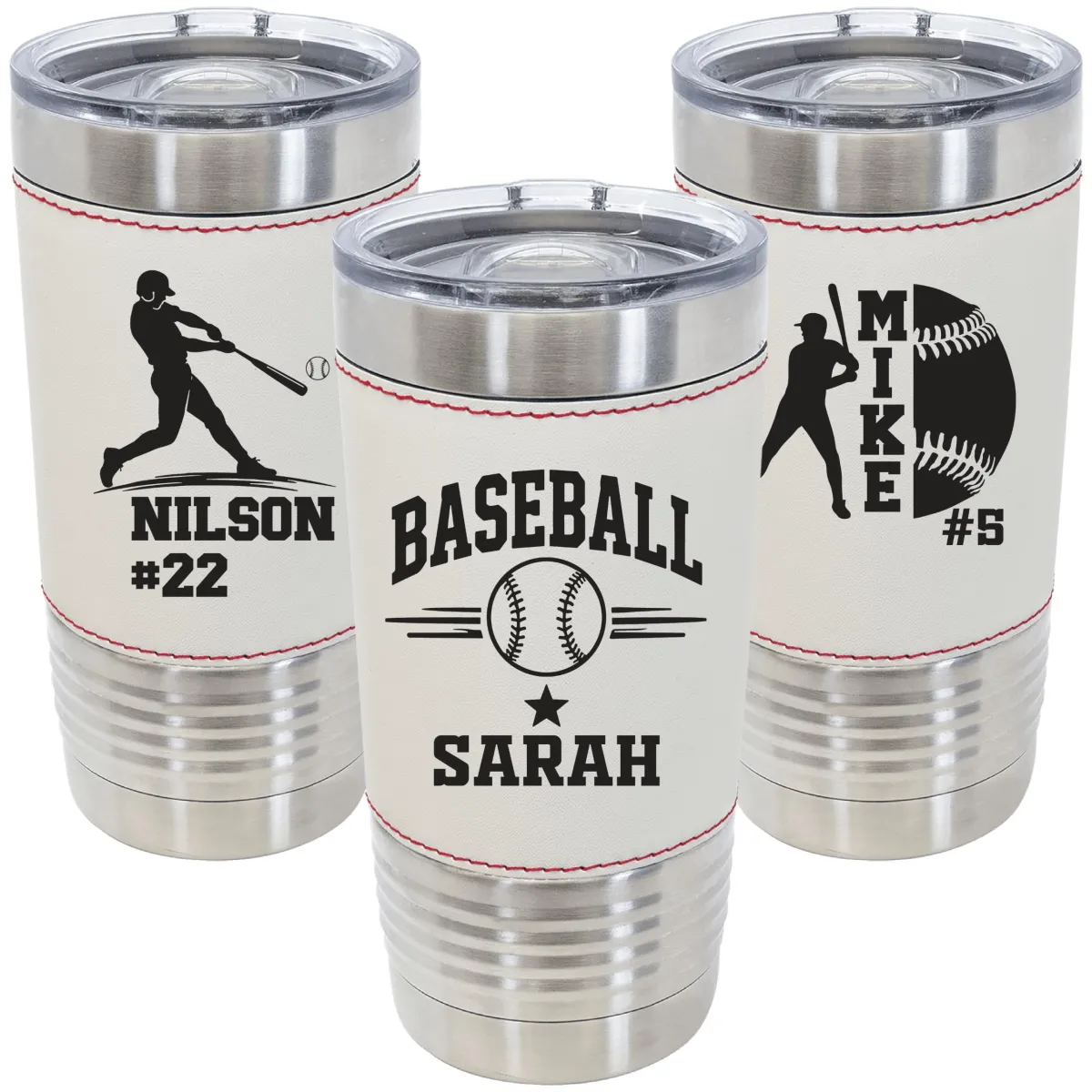 Personalized 20oz Sport Tumbler with Slider Lid, Baseball, Basketball, Football, Soccer, Softball, Volleyball Custom Logo Tumbler