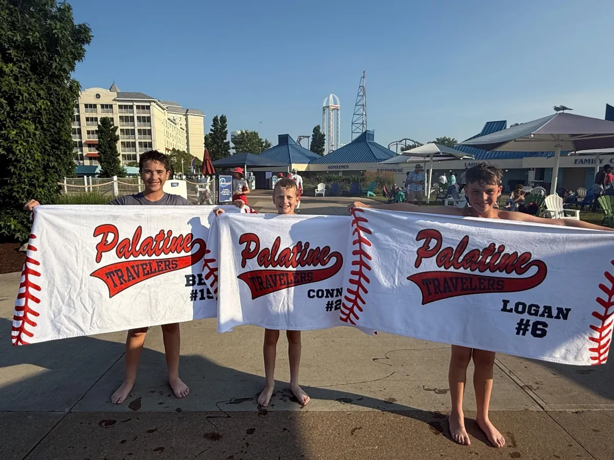 Personalized Baseball Beach Towel, Custom Name Towel for Kids, Sports Team Gift, Baseball Towel with Name, Player or Coach Gift