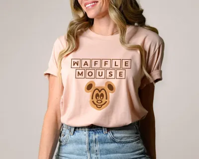 Waffle Mouse Disney Shirt, Disney Trip Shirt, Disney Trip Matching Shirts, Mickey and Minnie Waffle Mouse Shirt, Waffle Chef Mickey T-Shirt