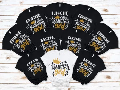 Custom Birthday Squad Shirts, Birthday Team Shirt, Birthday Crew Shirts, Birthday Group Shirts, Birthday Girl Shirt, Birthday Boy Shirt