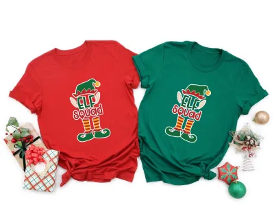 Elf Squad Shirt, Squad Shirt, Snow Shirt, Winter Shirt, Best Christmas Gift Shirt, Merry Christmas, Funny Christmas Shirt, Elf Family Shirts