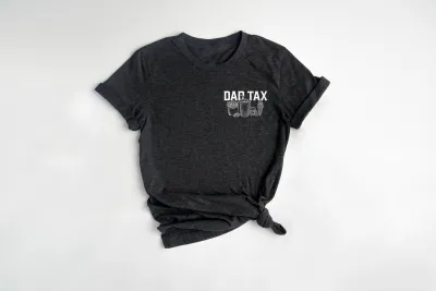 Dad Tax Shirt, Funny Dad Tax Shirt, Funny Dad Shirt for Fathers Day, Fathers Day Gift Tee, Gift for Husband, Daddy Gift, Dad Tax Pocket Size