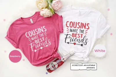 Matching Cousin Shirt, Cousin Shirt, Cousins Make The Best Friends Shirt, Cousin Shirt, Family Reunion Shirt, Big Cousin T-Shirt