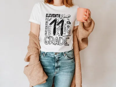 11th Grade Shirt, Junior Class Tee, Eleventh Grade Tee, Back to School Tee, 11th Grade Team Shirt, 11th Grade Grad Gift, Class of 2026 Gift