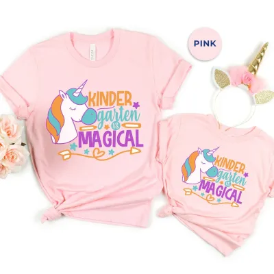 First Day of Kindergarten Shirt for Girls And Teachers, Preschool Shirt, First Day of School Shirt, Back To School Shirt, Students Shirt