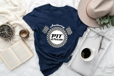 Custom Race Car Birthday Shirt, 2nd Birthday Shirt, Custom Pit Crew Shirts, Family Birthday Tee, Birthday Boy Tee, Pit Crew Birthday Shirt