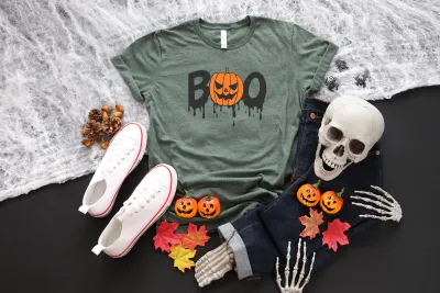 Boo Shirt, Boo Halloween Shirt, Halloween Shirt, Halloween T-shirt, Funny Halloween Tee, Ghost Shirt, Pumpkin Shirt,