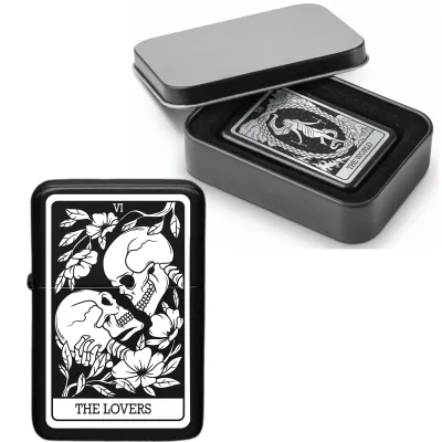 Song Code Personalized Lighter with Tin, Custom Music Lighter, Anniversary Boyfriend Couple Gift Lighter, Gifts for Him