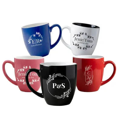 Custom Ceramic Mug - Personalized Coffee Mug with Name, Text or Logo | Coffee Cup | Custom Gifts for Men & Women
